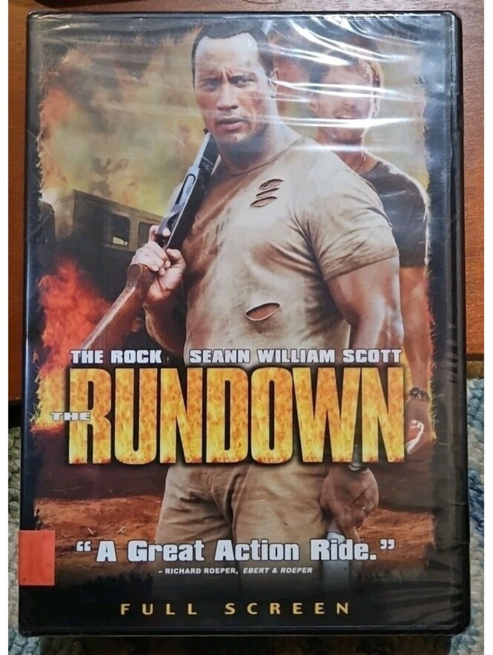 The Rundown (DVD, 2004, Full Frame Edition) New Sealed